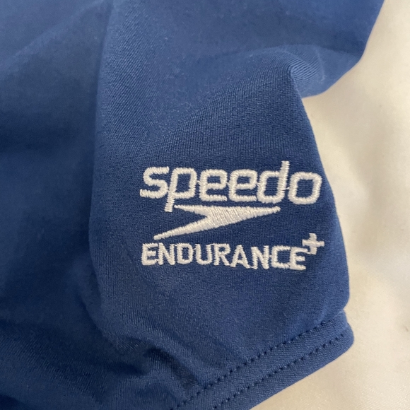 NWT Speedo Endurance Plus Navy Women's One Piece Swimsuit - Sz 6/32 - Picture 5 of 5